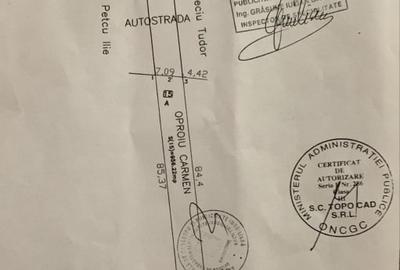 Teren Intravilan | Catelu-Ilfov | UTR M1 | imprejmuit | 958 mp | POT 60 - 3