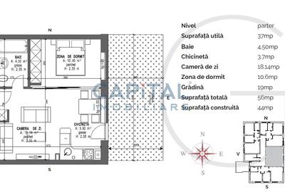 Comision 0% I Studio +gradina I Pret cu TVA inclus I Vila C7 - 3
