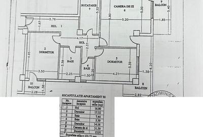 SEMICENTRAL 3 camere , bloc 2009 , 125 mp utili - 2