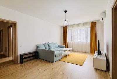 Apartament cu 3 camere semidecomandat, mobilat în Băneasa - 2