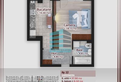 Garsonieră, mobilată în Titan