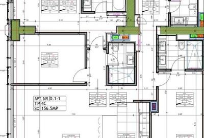 Apartament cu 4 camere decomandat în Lacul Tei - 3