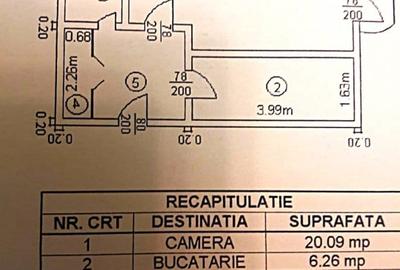 Garsonieră decomandată, mobilată în Unirii - 15