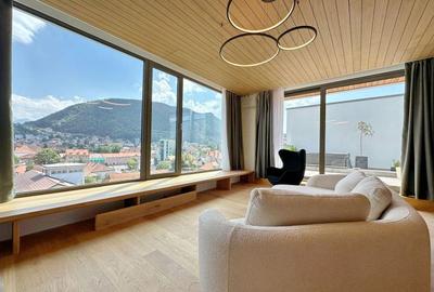 Penthouse de închiriat – Centru Brașov, vedere directă spre Tâmpa - 1