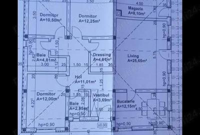 Casă cu 3 camere în Fibiș - 6