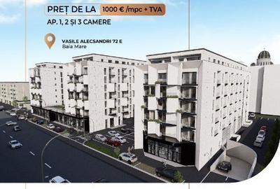 NEW! Apartamente 1, 2, si 3 camere - Vasile Alecsandri 72E, Baia Mare