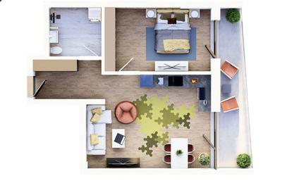 Apartament cu 2 camere în Nord - 7