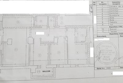 4 camere decomandat, mobilat , utilat ,terasa 24 mp,incalzire in pardosela - 13