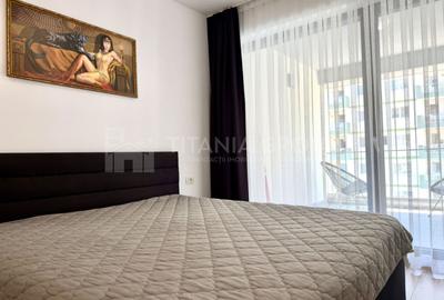 Apartament cu 2 camere semidecomandat, mobilat în Tractorul - 14