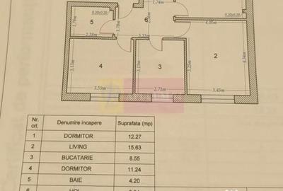 Apartament cu 3 camere decomandat în Central - 9