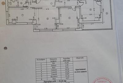Apartament cu 3 camere, mobilat în Copou - 8