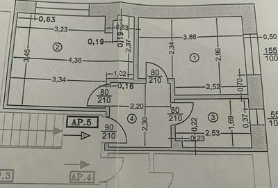 Proprietar vand apt 2 camere demisol Popesti Leordeni, str Oituz 84 - 1