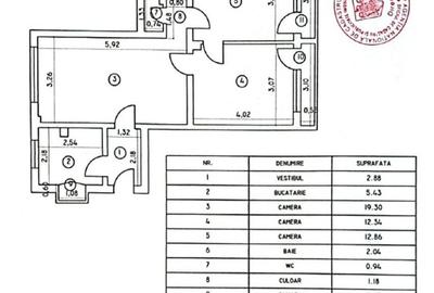 Apartament 3 camere – Calea Victoriei - 13