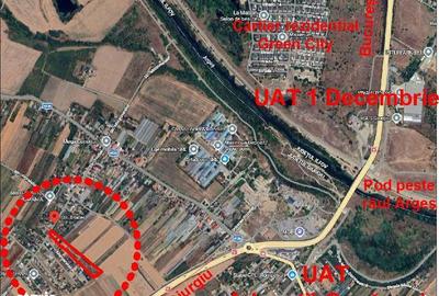 Teren de 400 mp, în Adunații-Copăceni