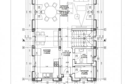 Casa 4 camere de vanzare 117 mpu teren liber 230mp Sibiu in Sura Mica - 4
