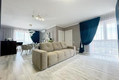 Apartament cu 2 camere decomandat, 62 mp utili + balcon 15mp -Lipovei