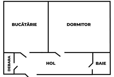 Garsonieră decomandată în Burdujeni - 5
