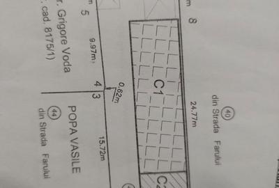 Teren de 318 mp, în Giurgiului