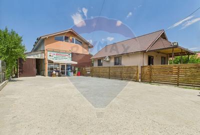 Hala, teren 5000 mp si casa in Potlogi- 38 km pana in Bucuresti - 2