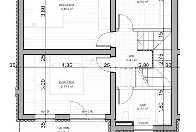 Duplex cu 4 camere cu Canalizare în Braytim - 20