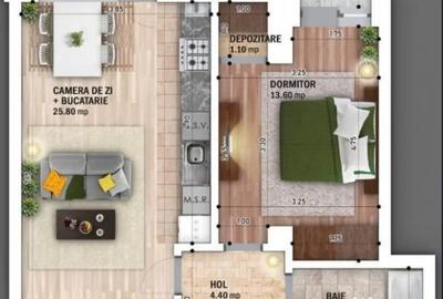 Apartament cu 2 camere decomandat în Nicolae Grigorescu - 2