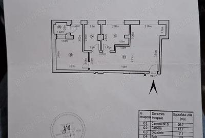Apartament cu 2 camere nedecomandat în Prelungirea Ghencea - 1