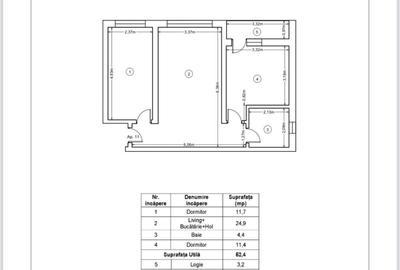 Apartament cu 3 camere în Lisaura - 5