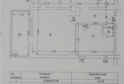 Apartament cu 3 camere decomandat, mobilat în Mărășești - 10