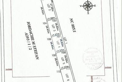 Teren de 498.02 mp, în Corbeanca