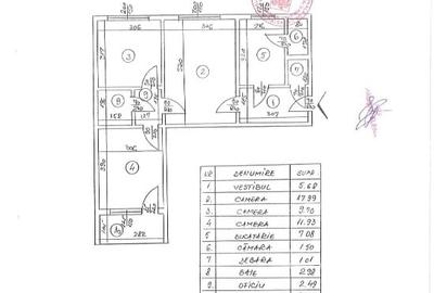 Apartament cu 3 camere semidecomandat, mobilat în Drumul Taberei - 15