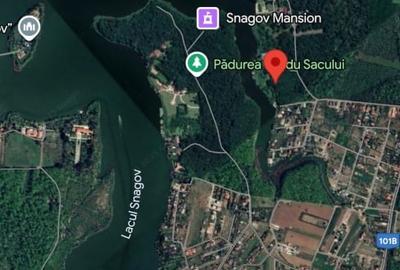 De vanzare teren superb cu deschidere la lacul si padurea Snagov - 9