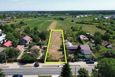 0% | Teren intravilan, 3300 mp, front 15 m | Snagov -Ghermanesti - 2