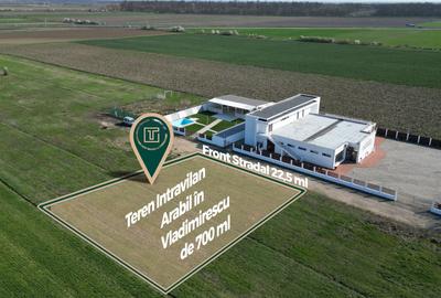 Teren intravilan de 700 mp, în Vladimirescu - 3