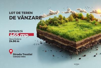 Lot de teren intravilan, 465mp, Str.Trestiei, Mamina, Comuna Vidra, IF - 2