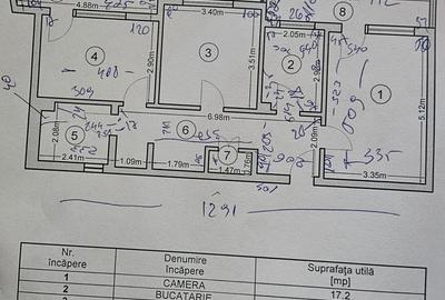 Apartament cu 3 camere decomandat în Tomis Nord - 1