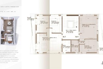 Apartament cu 2 camere decomandat în Republicii - 9