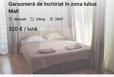 Garsonieră de închiriat în zona Iulius Mall - 1