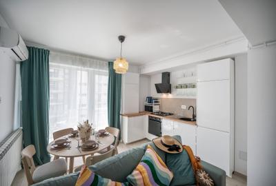 Apartament cu 2 camere semidecomandat, mobilat în Central - 11