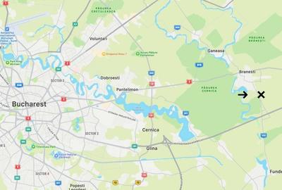 Teren Construcții intravilan de 500 mp, în Brănești - 1