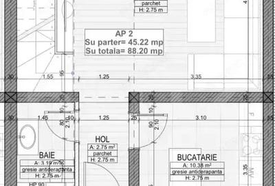 Casă cu 3 camere cu Teren 250 Mp în Giroc