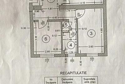 Apartament cu 3 camere decomandat în Central - 1