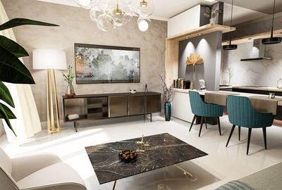 Apartament 2 camere - spatios intr-un complex rezidential modern din Nicolina