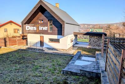 Casa design Nordic D+P+1+POD stil Scandinav 160 mpU si 800 mp teren Rond Bucium - 2