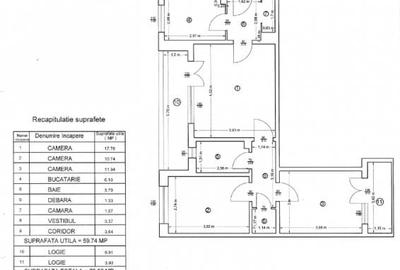 Apartament 3 camere Semidecomandat Bld. Obregia - Straduintei - 10