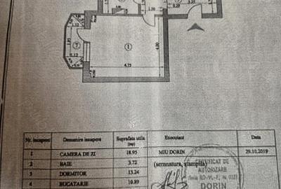 Apartament cu 2 camere decomandat în Ultracentral