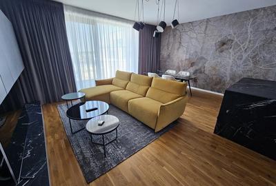 (Baneasa Shopping City-THE IVY)-3 camere mobilier ROVERE, vedere mixta, garaj! - 5