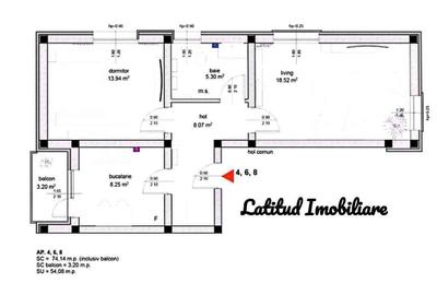 Apartament cu 2 camere în Trivale - 3
