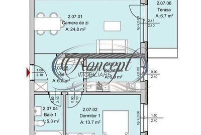 Apartament cu 2 camere în Central - 3