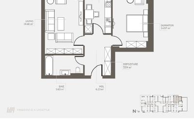 Dezvoltator, Apartament doua camere , Welmont/Rokman - 6
