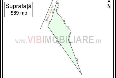 Teren intravilan de 589 mp, în Nord-Vest - 1